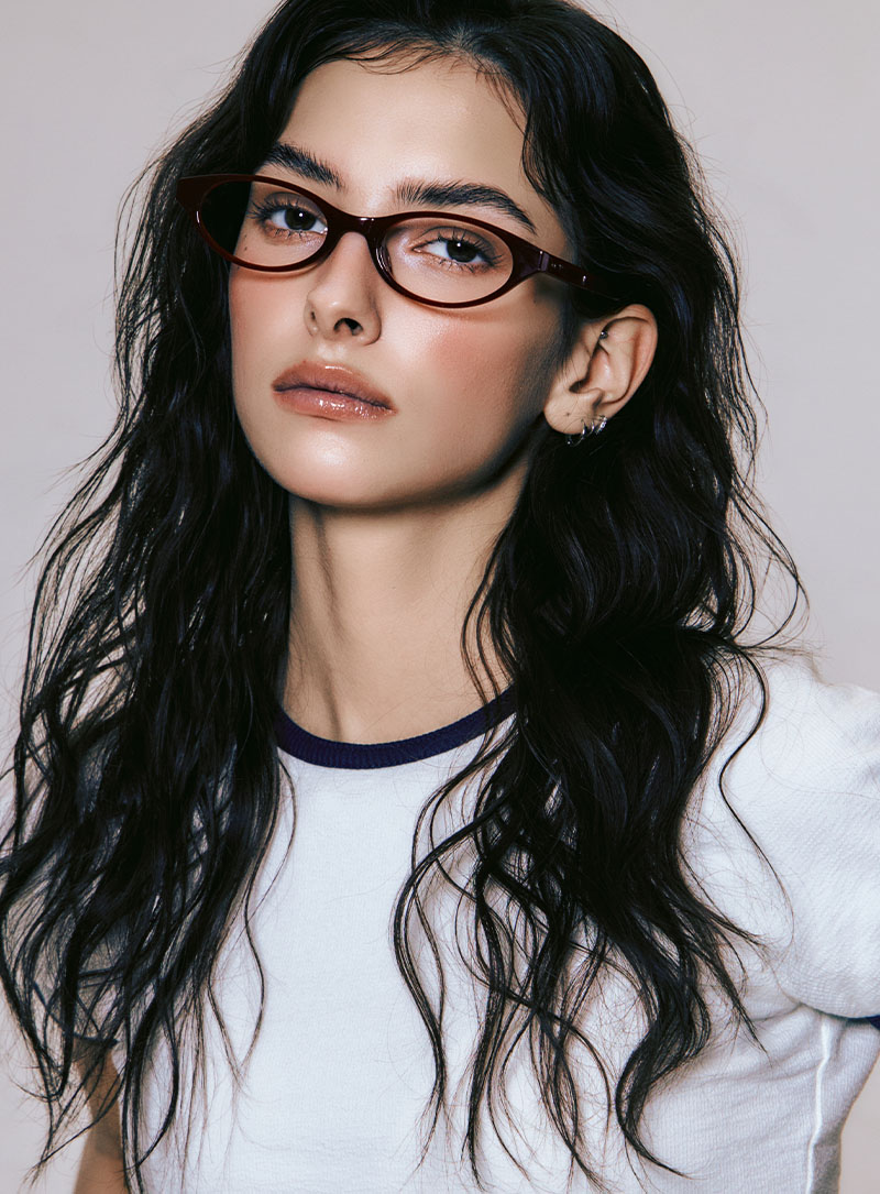 RIETI ALINA PLUM SUNGLASSES