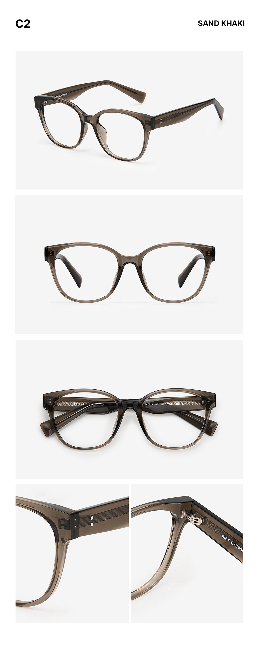 RIETI LINO SAND SUNGLASSES