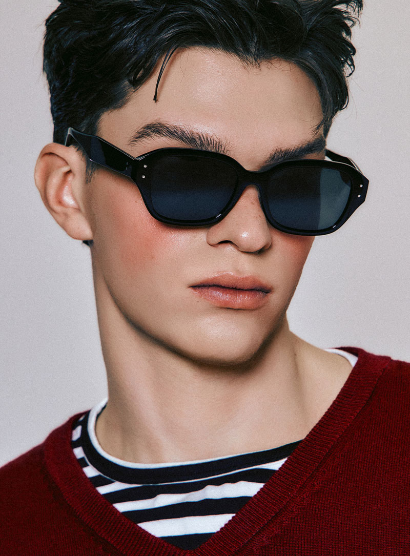 RIETI ENZO SUNGLASSES - 2 COLORS C1 BLACK