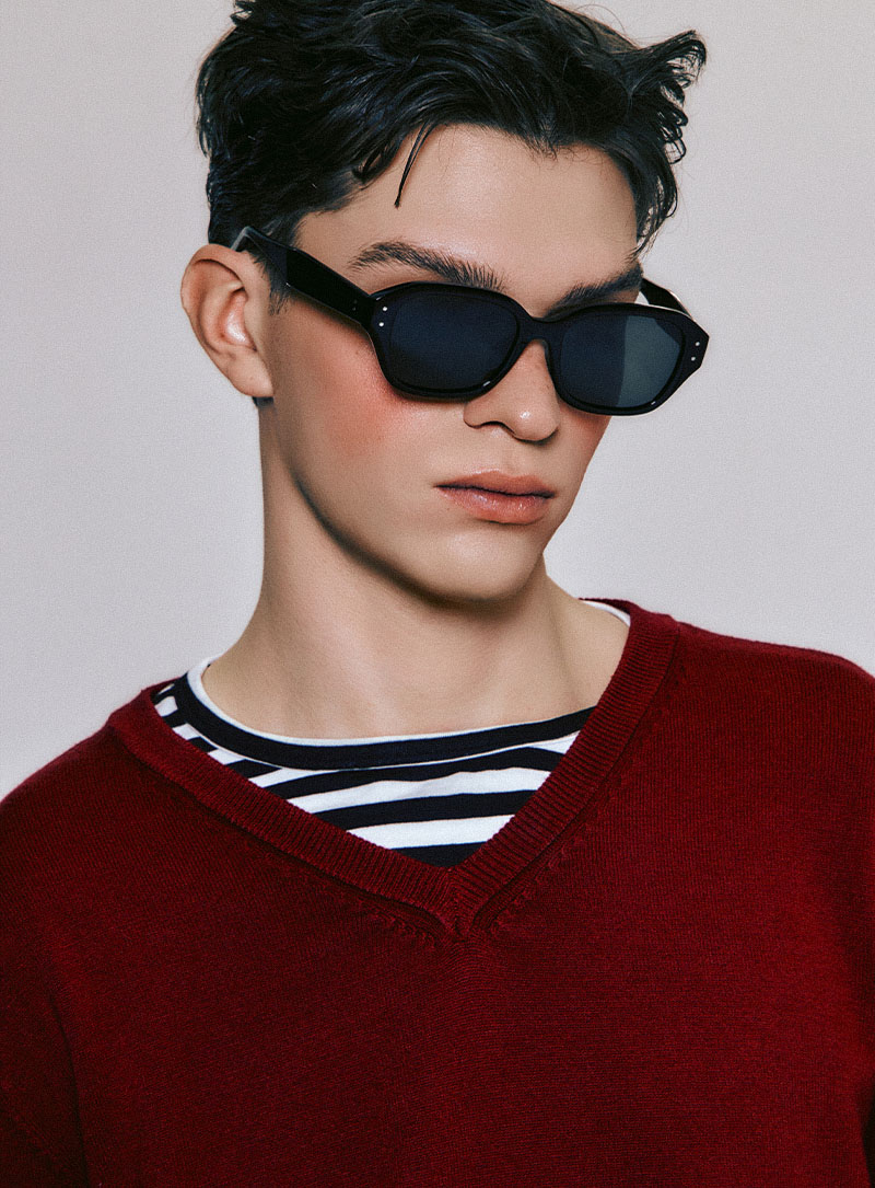 RIETI ENZO SUNGLASSES - 2 COLORS C1 BLACK