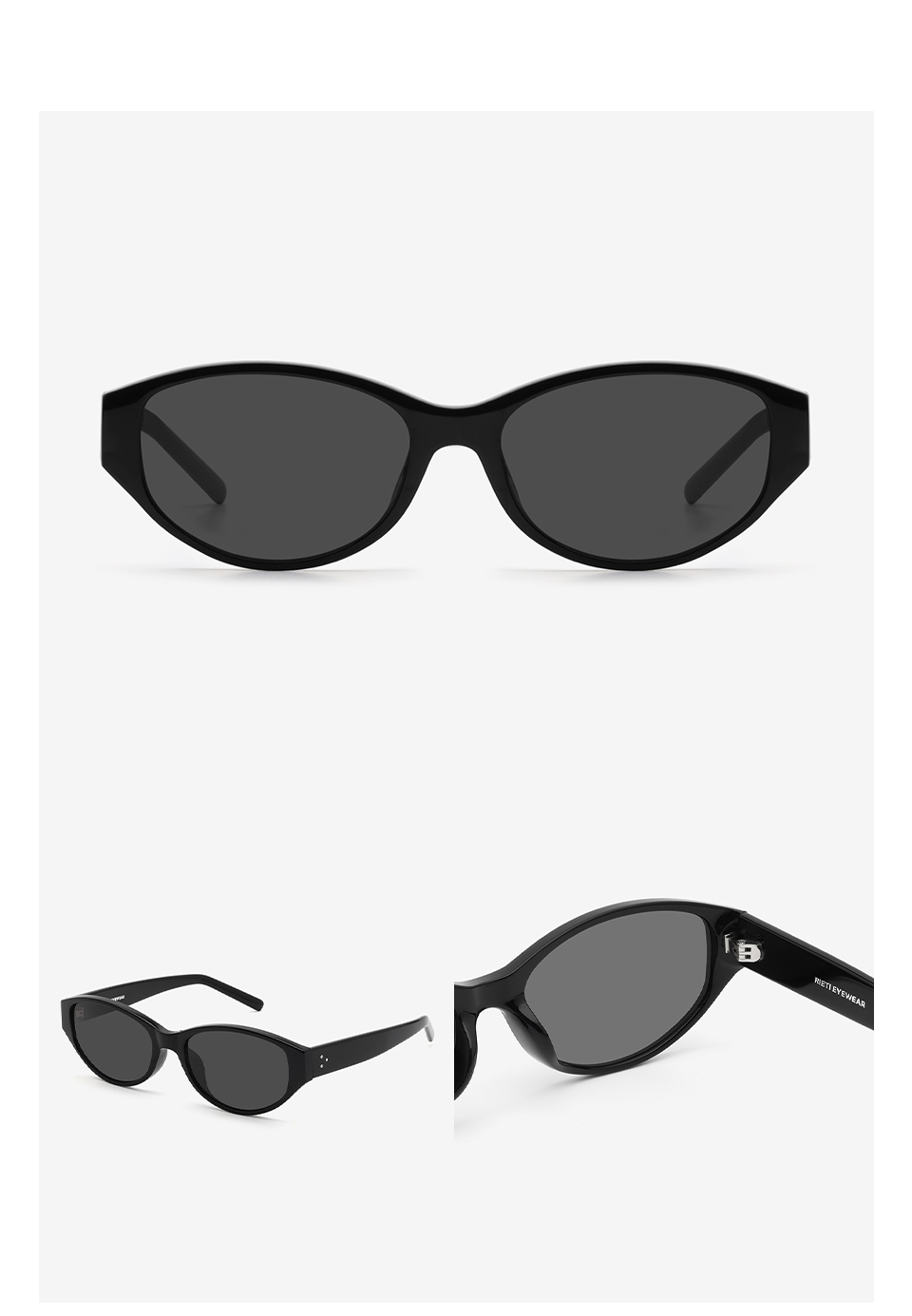 RIETI ♥ TEONA RT 4052 サングラス/追跡付 MUSINSA | RIETI TEONA RT 4052 C1 BLACK